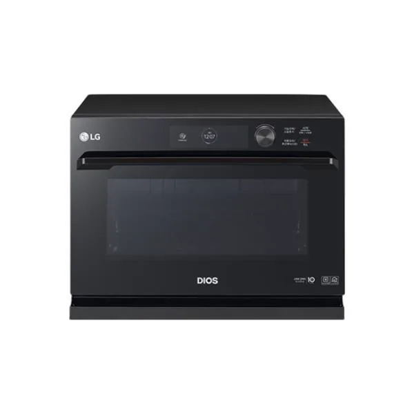 LG 디오스 광파오븐 스팀분사형 32L 스모그 블랙