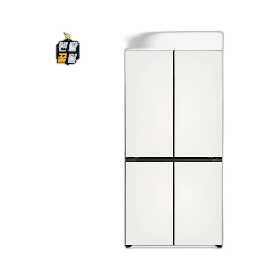 LG 디오스 오브제컬렉션 4도어 냉장고 610L 베이지