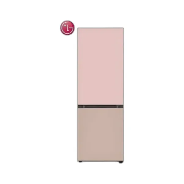 LG 오브제컬렉션 모던엣지 냉장고 344L 핑크/클레이브라운