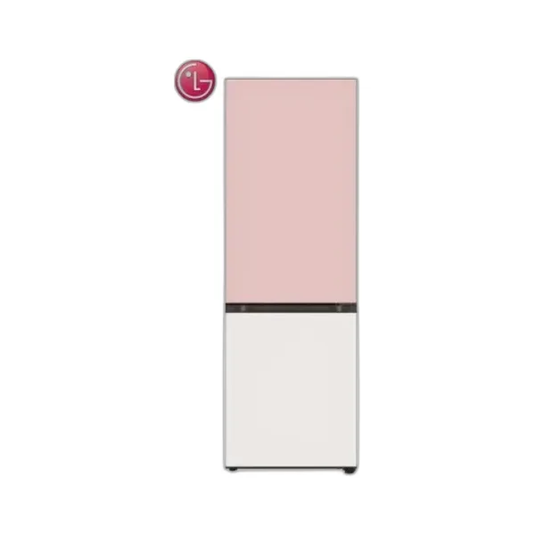 LG 오브제컬렉션 모던엣지 냉장고 344L 핑크