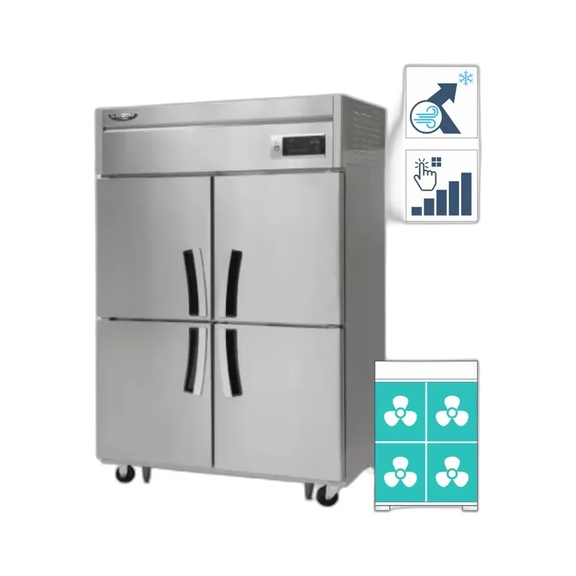 라셀르 간냉식 올스텐 45BOX 업소용 냉장고 1081L (냉장4칸)