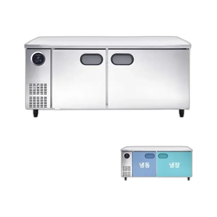 스타리온 직냉식 1800 테이블 냉장고 + 냉동고 444.5L (올스텐)