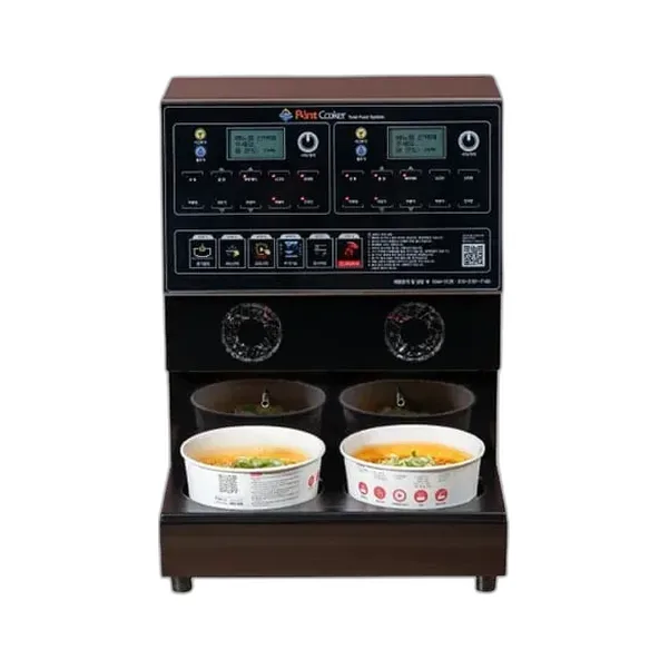 포인트쿠커 2구 라면 조리기 (블랙)(PHT-2000_BK)