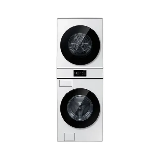 삼성 NEW 비스포크 AI 원바디 세탁기(24kg)+건조기(20kg) 1등급 화이트 WH80H2420GDHW