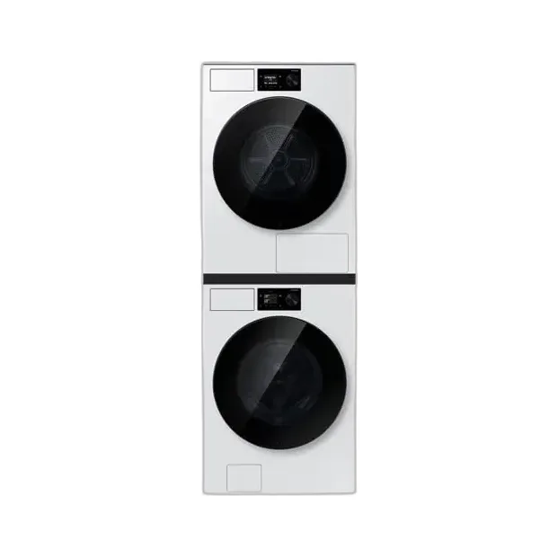 삼성 NEW 비스포크 AI 세탁기(21kg)+건조기(20kg) + 상단 설치 키트 1등급 화이트 WF80H2120BDHW
