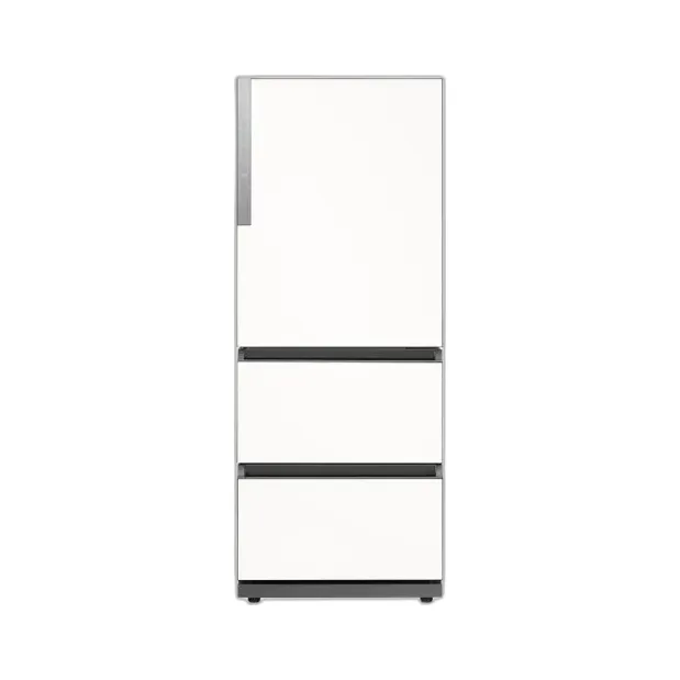삼성 비스포크 3도어 328L 메탈 에센셜 화이트 (RQ33DG71J3EW)