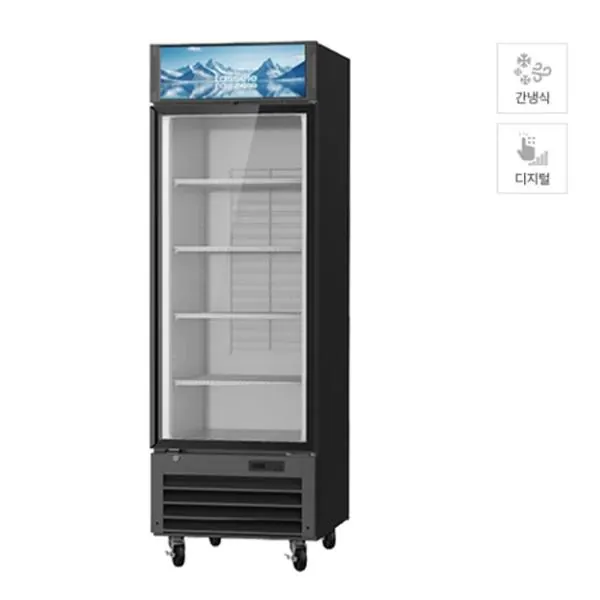 600L급 냉동 쇼케이스 (블랙) LSS-610F_B